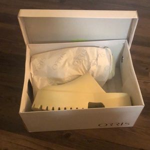 Orris platform clogs brand new in box